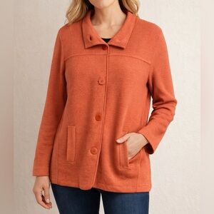 Talbots 1XP Petite Pure Italian Merino Cardigan Sweater